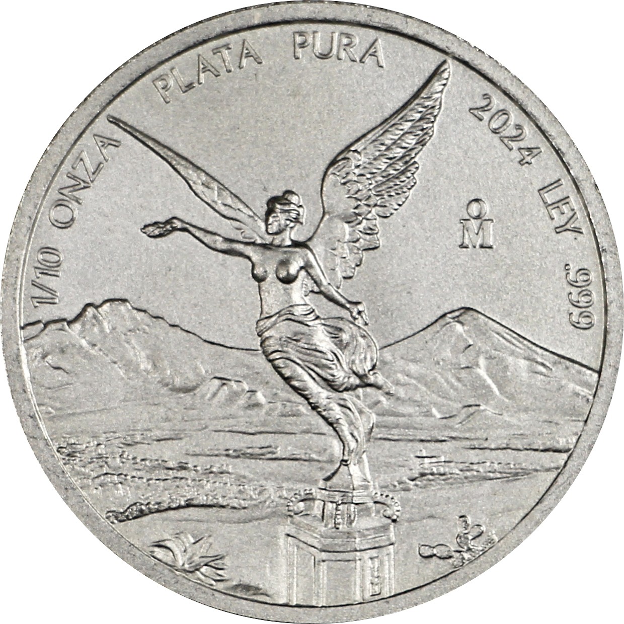 1/10 Ounce Mexican Silver Libertad 2024