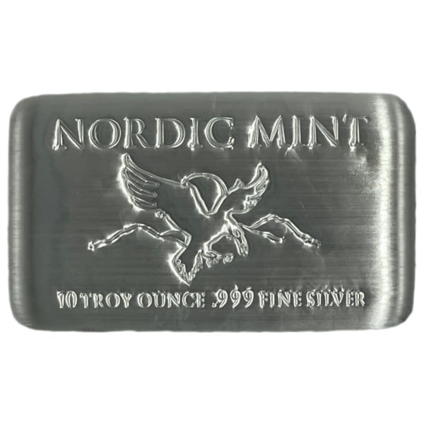 10 Ounce Nordic Mint Silver Bar