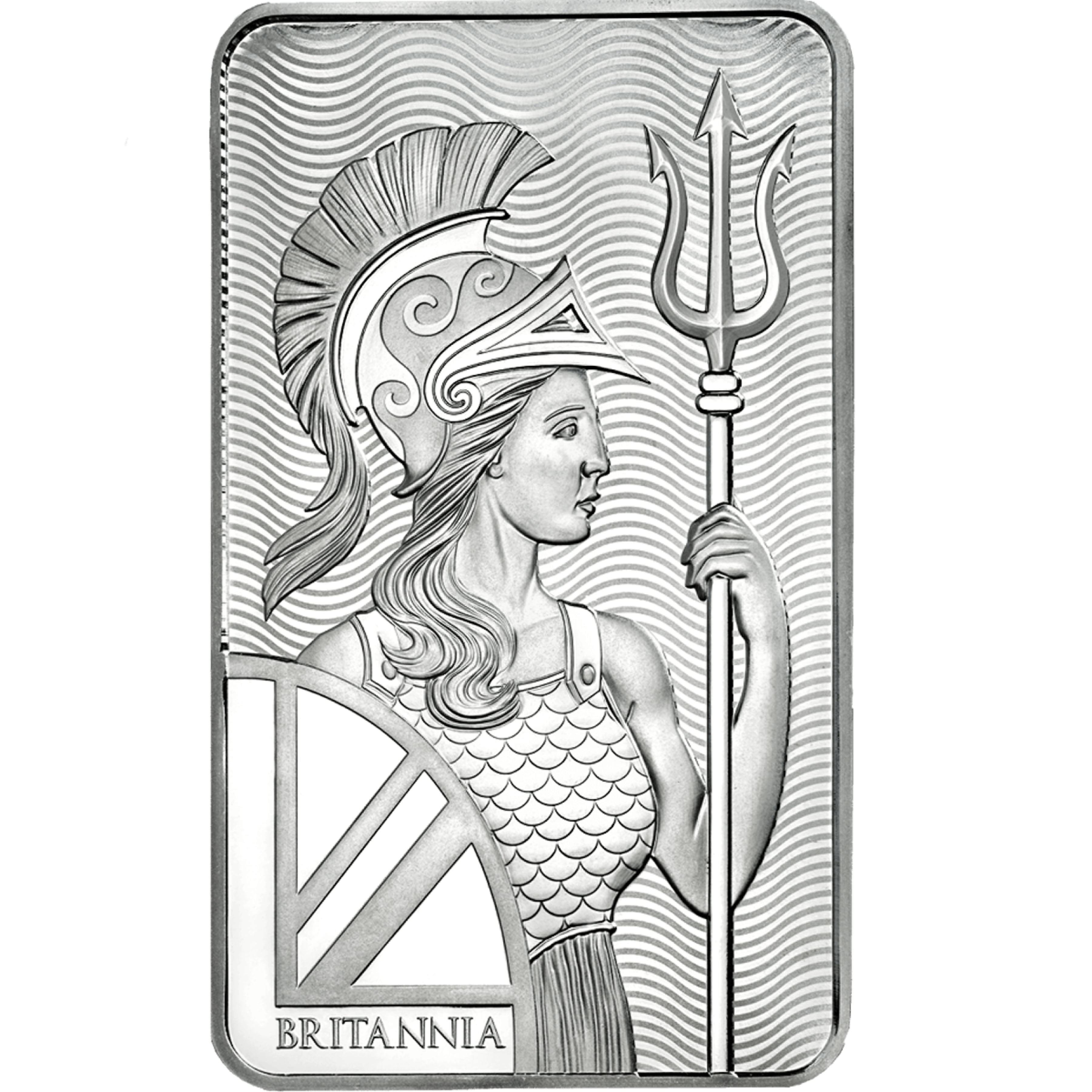 10 Ounce British Silver Britannia Bar 
