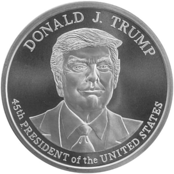 1 Ounce Presidential Silver Round - Donald Trump