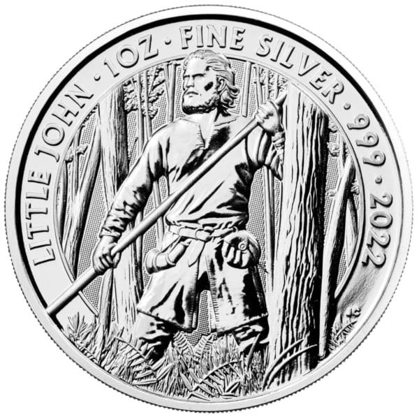 1 Ounce Little John 2022 Silver Coin