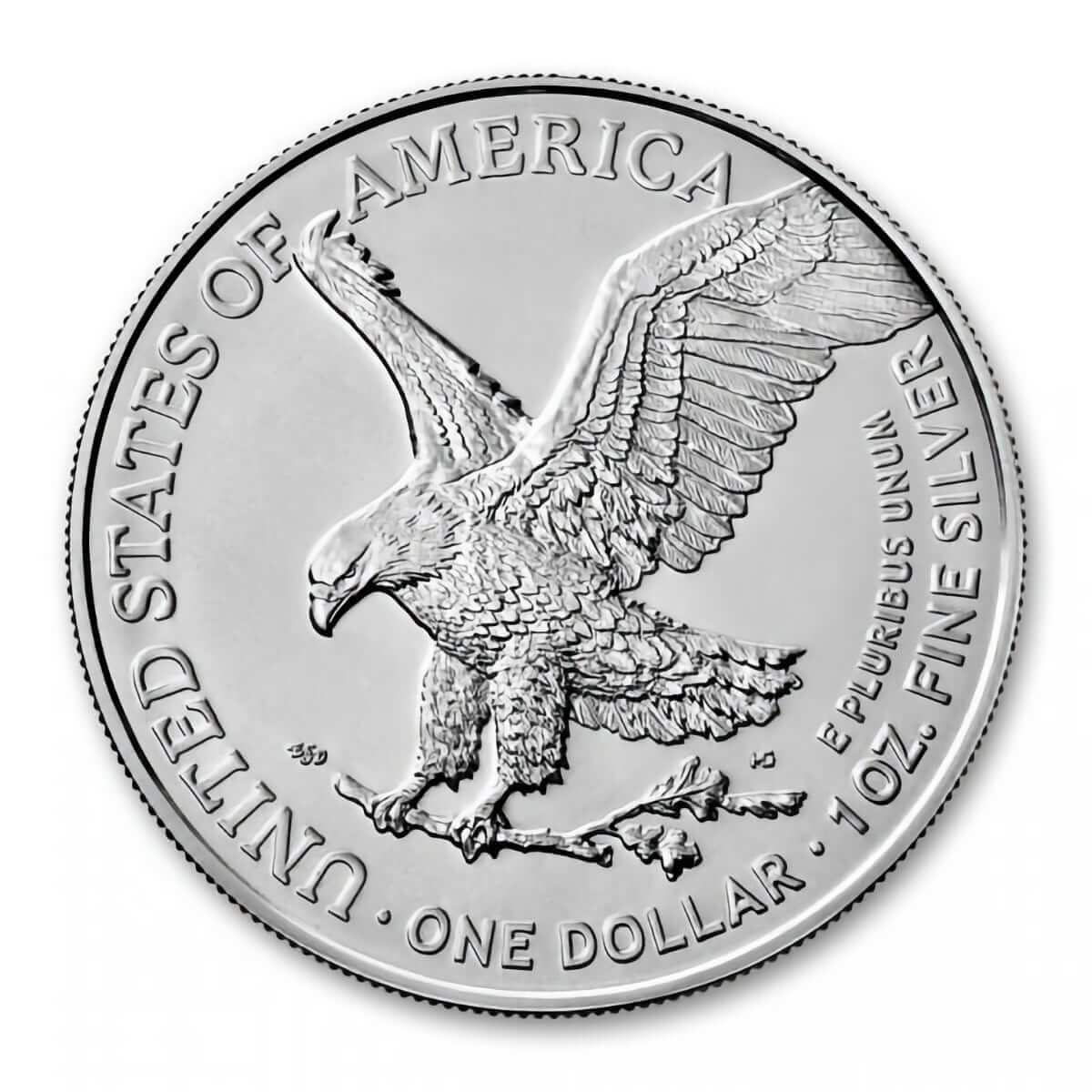 1 Ounce Silver American Eagle 2021 Type 2