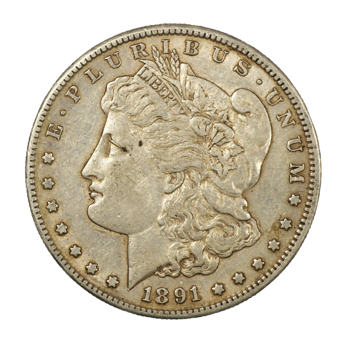 1878-1904 Morgan Silver Dollar XF Extra Fine (Random Year)