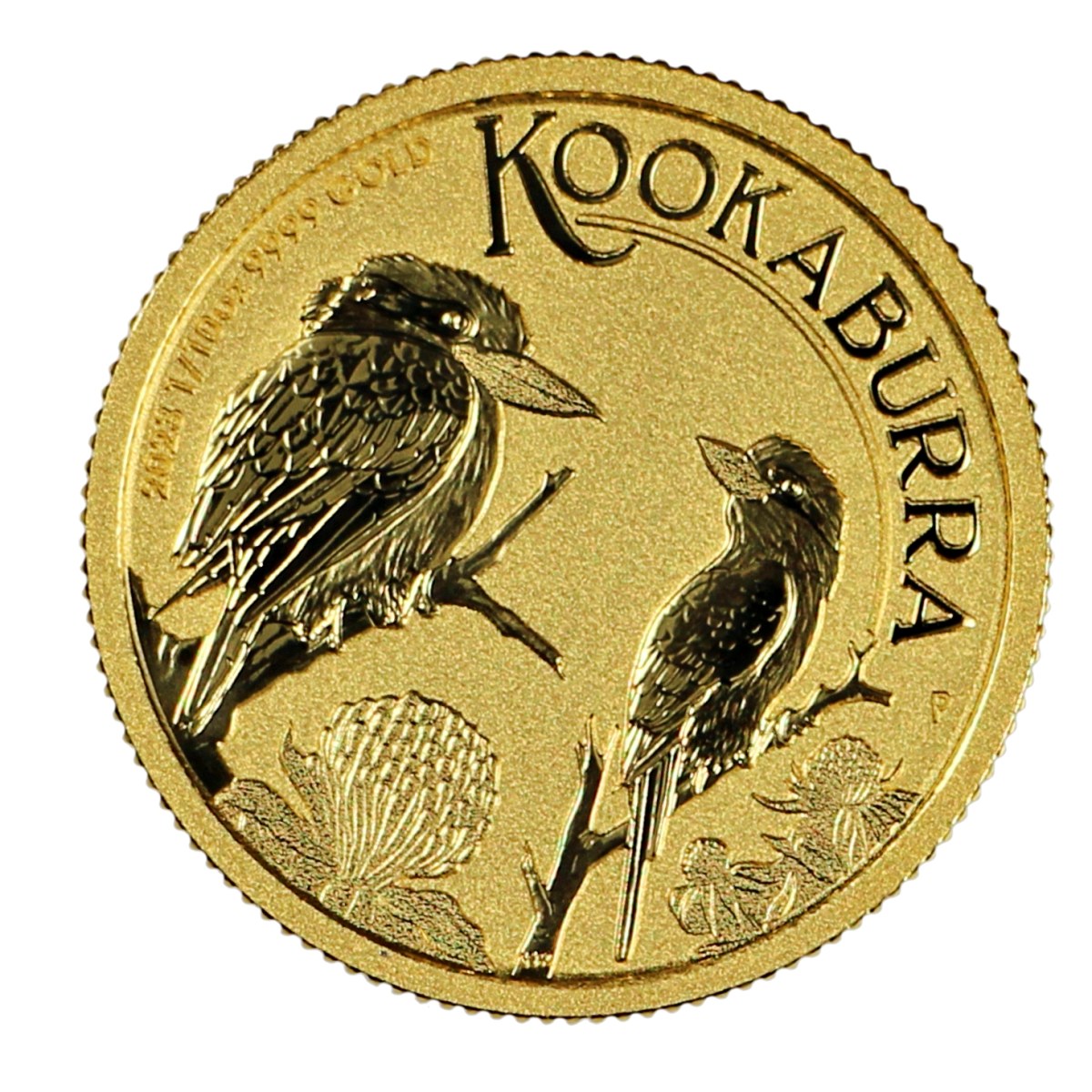1/10 Ounce Gold Australian Kookaburra 2023