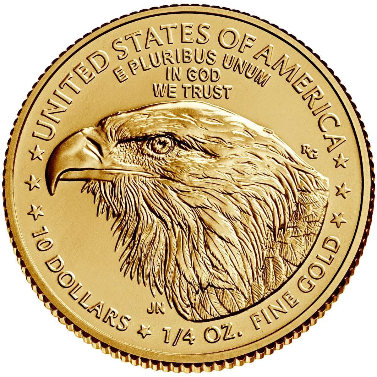 1/4 Ounce Gold American Eagle 2021 Type 2