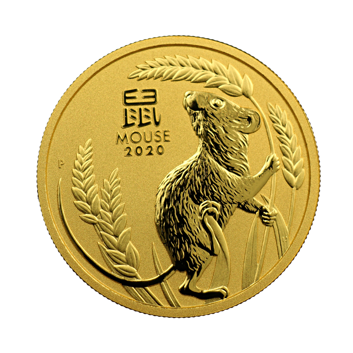 1 Ounce Gold Australian 2020 Lunar Mouse