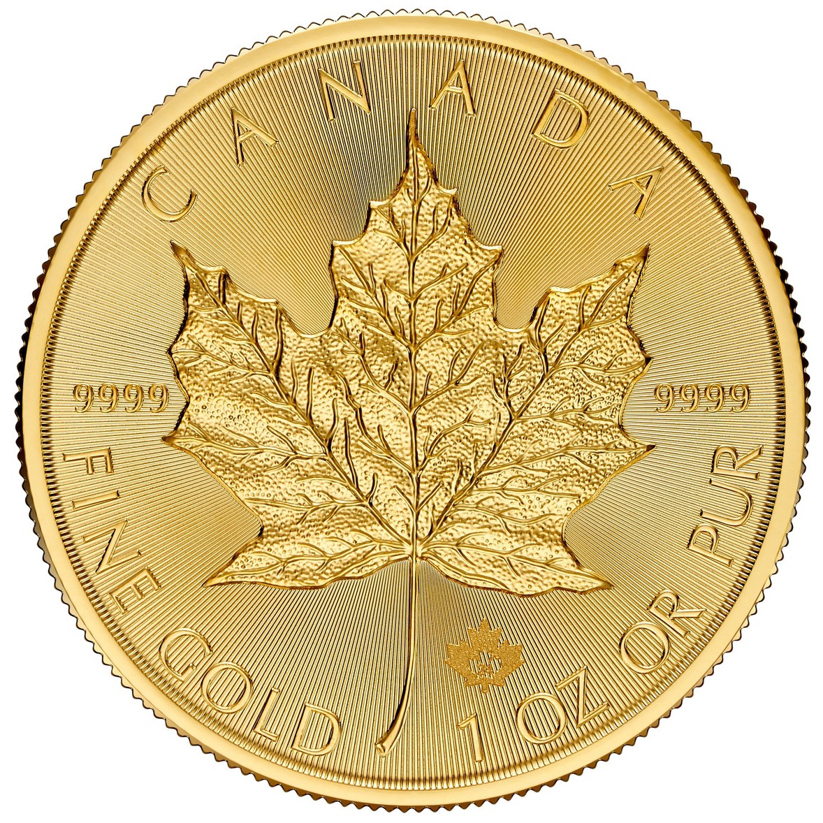 1 Ounce Gold Canadian Maple Leaf 2025