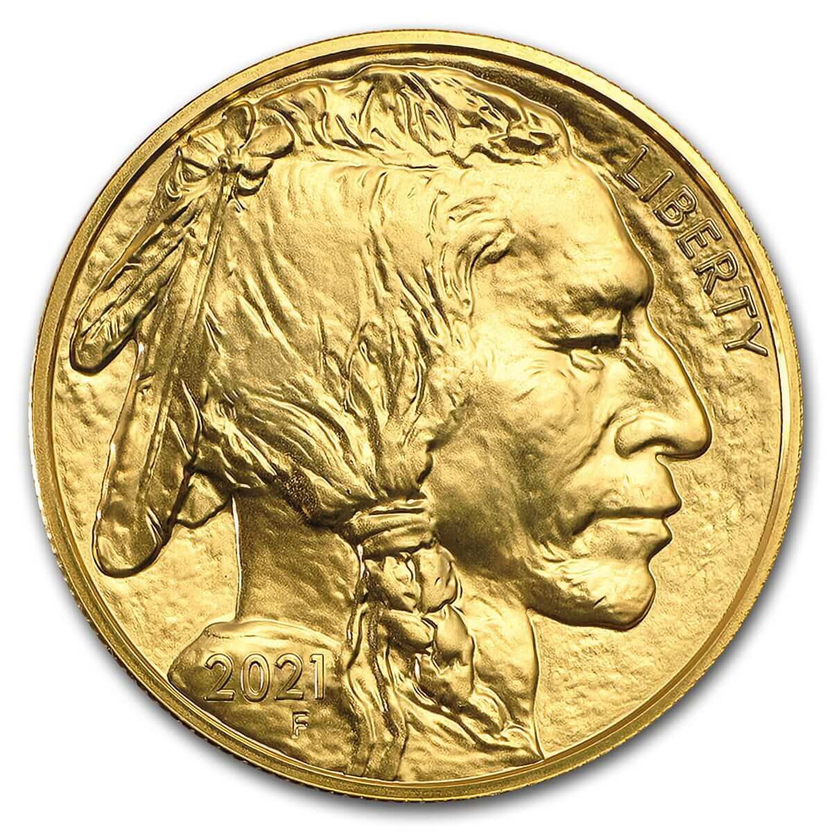 1 Ounce Gold American Buffalo 2021