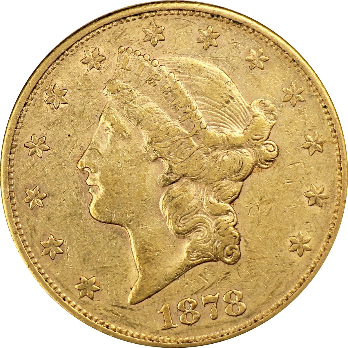 $20 Gold Liberty Double Eagle XF (Random Year)