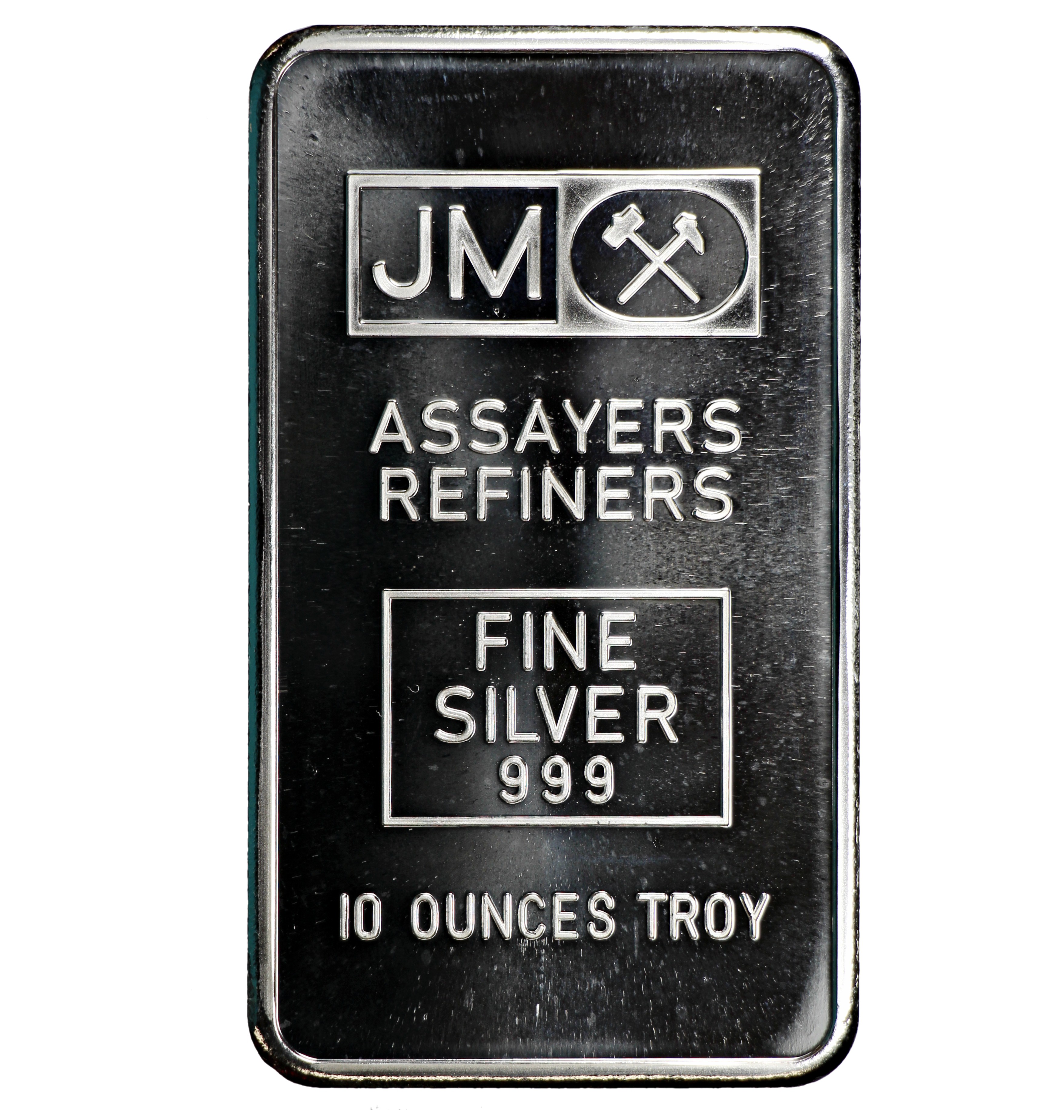 10 Ounce Silver Johnson Matthey (JM) Bar
