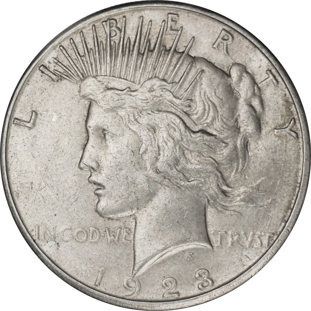 1922-1935 Peace Silver Dollar VG+ (Random Year)