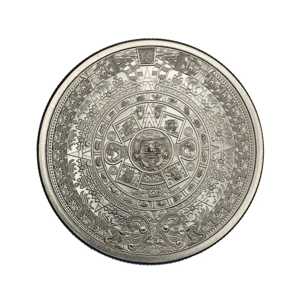 1 Ounce Silver Aztec Round