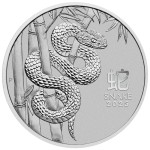 1 Ounce Platinum Australian Lunar Year of the Snake 2025 (Series III)