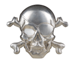 5 Ounce Silver Coin Treasure Island Skull Barbados $5 2022