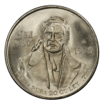 1978 Mexico Cien 100 Peso Silver Coins Brilliant Uncirculated