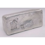 100 Ounce Bison Silver Bar