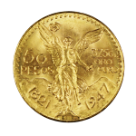Mexican Gold 50 Peso (Random Date)