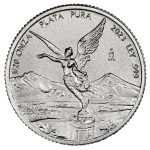 1/10 Ounce Mexican Silver Libertad 2023
