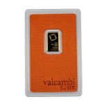 2.5 Gram Valcambi Gold Bar (New with Assay)