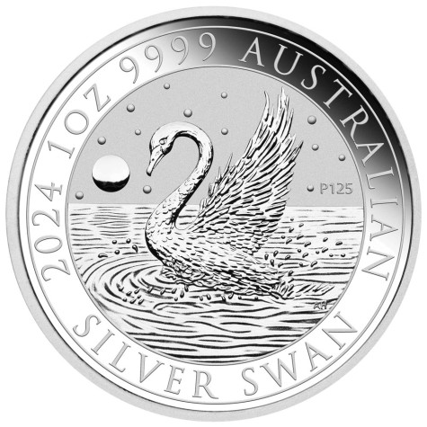 1 Ounce Silver Australian Perth Mint Swan 2024