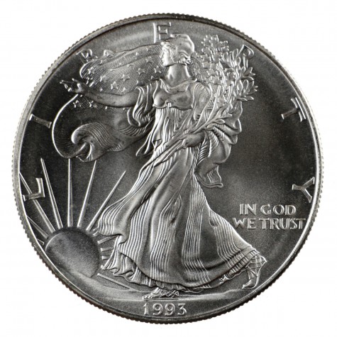 1 Ounce Silver American Eagle 1993