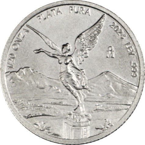 1/20 Ounce Mexican Silver Libertad 2024