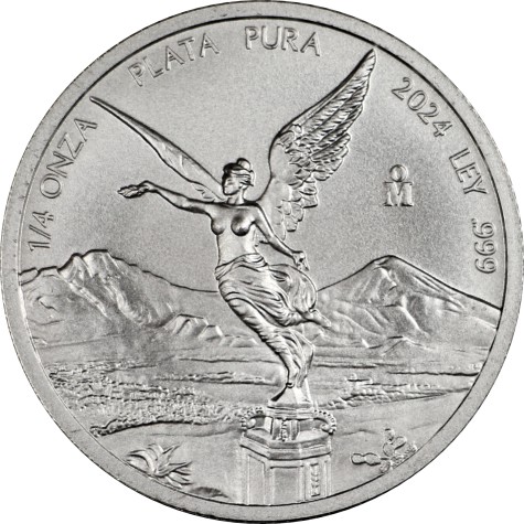 1/4 Ounce Mexican Silver Libertad 2024
