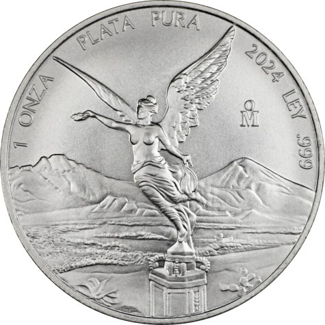 1 Ounce Mexican Silver Libertad 2024