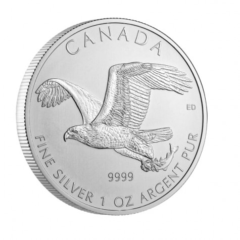 1 Ounce Silver Canadian Bald Eagle