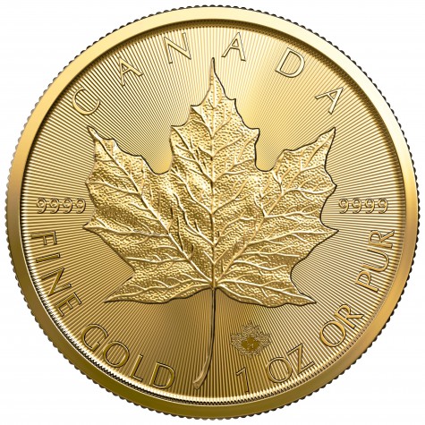 1 Ounce Gold Canadian Maple Leaf 2021