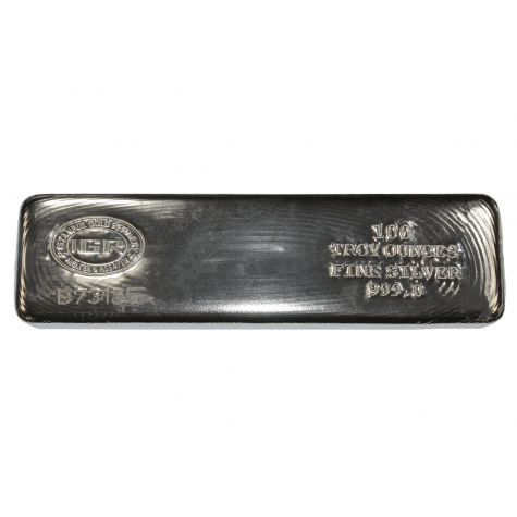 100 Ounce Silver Bar Istanbul Gold Refinery (IGR)