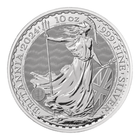 10 Ounce Silver Britannia 2024
