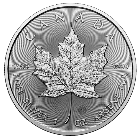 1 Ounce Silver Canadian Maple Leaf 2025
