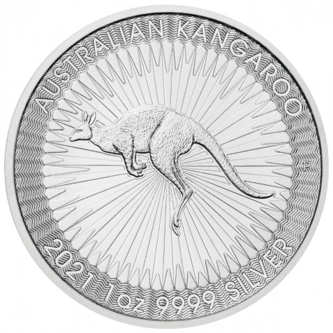 1 Ounce Silver Australian Kangaroo 2021