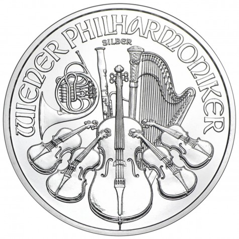 1 Ounce Silver Austrian Philharmonic (Random Year)