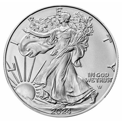 1 Ounce Silver American Eagle 2024