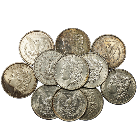 1878-1904 Morgan Silver Dollar High Details Cull (Random Year)