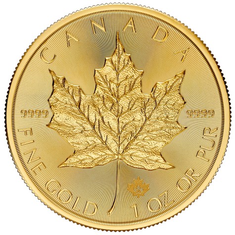 1 Ounce Gold Canadian Maple Leaf 2025