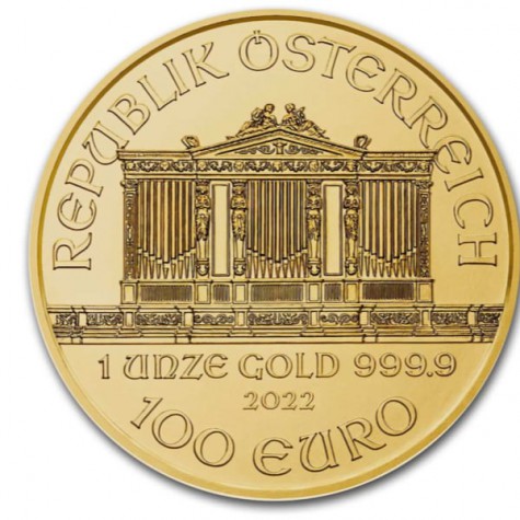 1 Ounce Gold Austrian Philharmonic 2022