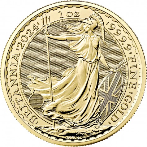 1 Ounce Gold Britannia 2024 King Charles III