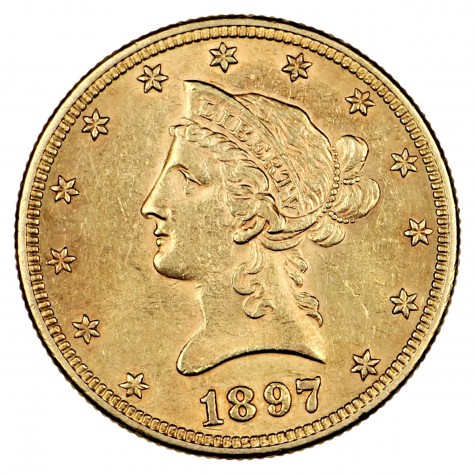 $10 Gold Liberty Eagle AU (Random Year)