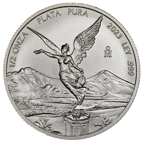 1/2 Ounce Mexican Silver Libertad 2023
