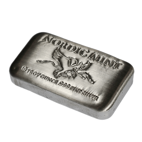 10 Ounce Nordic Mint Silver Bar
