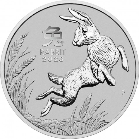1 Ounce Platinum Australian Lunar Year of the Rabbit 2023 (Series III)