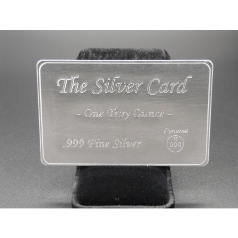 1 Ounce Silver Card Pyromet