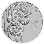 1 Ounce Platinum Australian Lunar Year of the Snake 2025 (Series III)