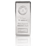 100 Ounce Royal Canadian Mint Silver Bar