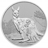 10 Ounce Silver Australian Mother & Baby Kangaroo 2023