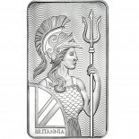 10 Ounce British Silver Britannia Bar 
