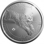 1 Ounce Silver Canadian Lynx 2017